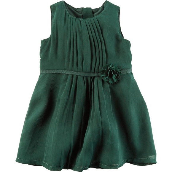 carters green dress